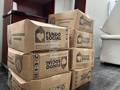 Fundo Social de Solidariedade entrega mais de 300 cestas de alimentos em setembro