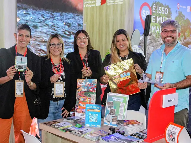 São Vicente transforma vitrine internacional em oportunidade e fortalece protagonismo turístico