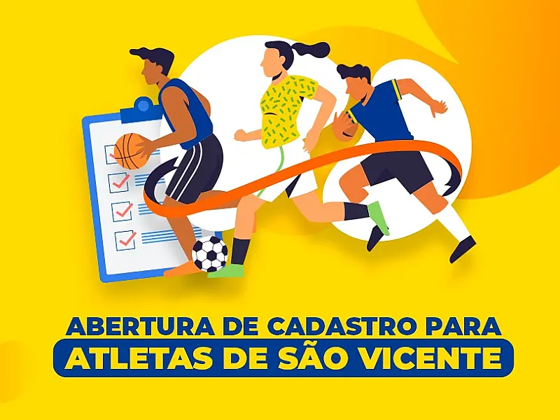 São Vicente abre cadastro a atletas para fomentar esporte da Cidade