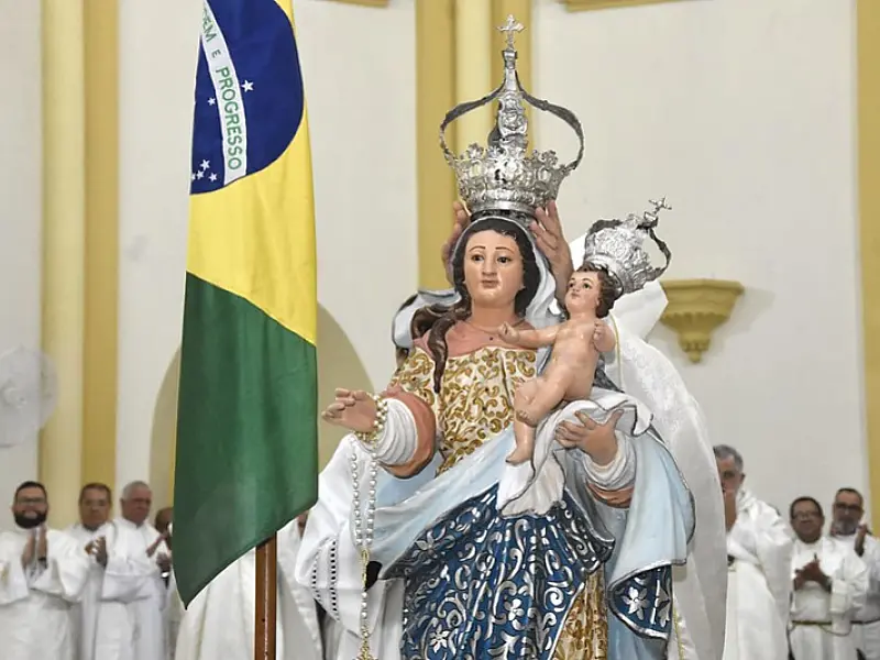 Guarujá recebe a imagem peregrina de Nossa Senhora do Rosário neste sábado (21)