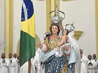 Guarujá recebe a imagem peregrina de Nossa Senhora do Rosário neste sábado (21)