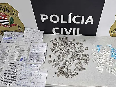 Polícia Civil prende suspeito de tráfico de drogas em Peruíbe