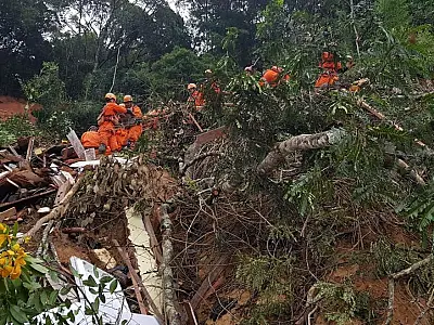 Identificadas mais cinco vítimas do temporal na cidade de Petrópolis