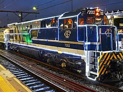 Rumo ao Natal: trem iluminado e apresentações de Derico são as atrações no estado de São Paulo