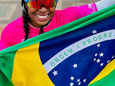 Paratleta de Santos Vanessa Cristina termina em quarto lugar na Maratona de Boston