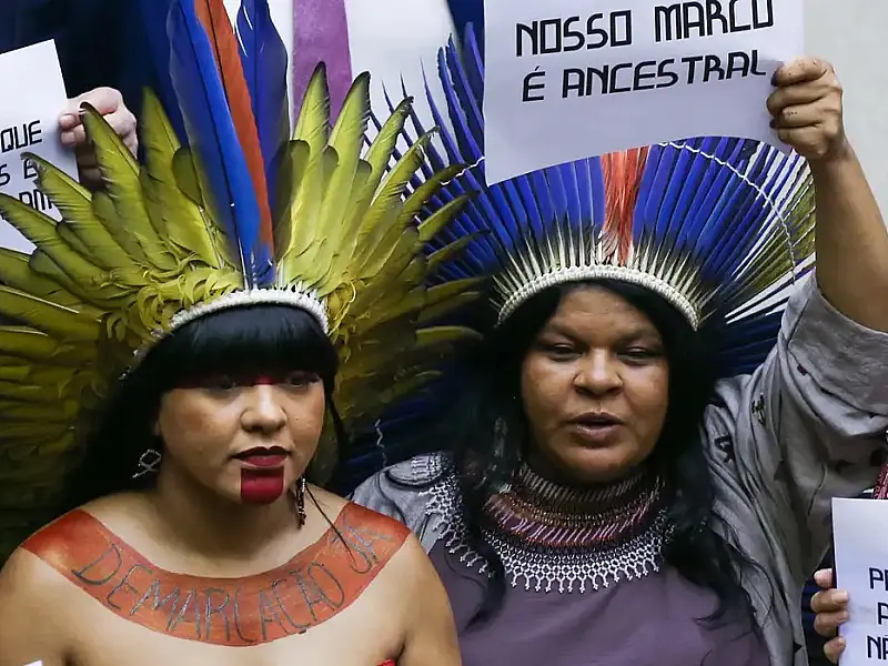 Indígenas recorrem ao STF após derrubada de vetos sobre marco temporal