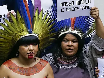 Indígenas recorrem ao STF após derrubada de vetos sobre marco temporal