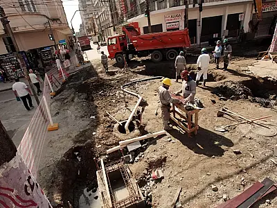 Obras do VLT provocam novas alterações no trânsito do Centro de Santos