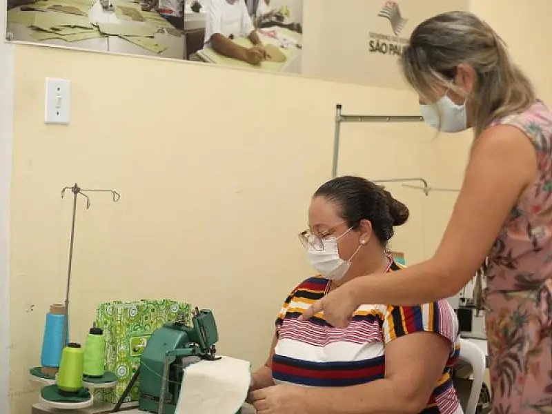 Começam as inscrições para o curso de costura do Fundo Social de Santos