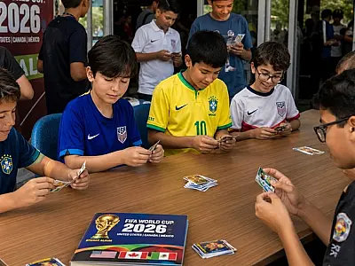 Riviera Shopping realiza encontro para troca de figurinhas da Copa