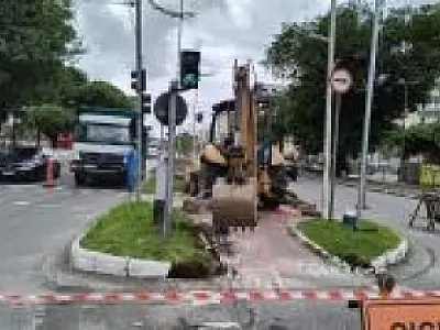 Começa a revitalização do último trecho da ciclovia da Afonso Pena, em Santos
