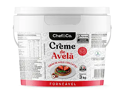 Chef&Co;. chega ao mercado com Creme de Avelã de origem italiana