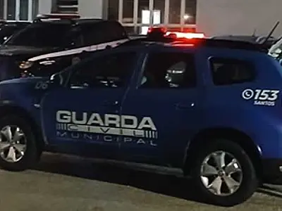 Câmeras de Santos flagram furto e guardas conseguem prender o suspeito