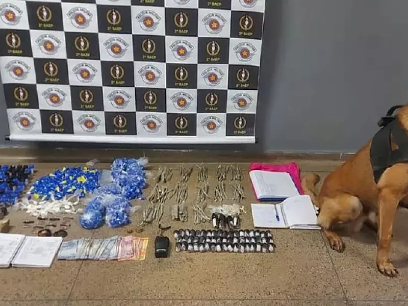 Homem é preso por tráfico de drogas em conjunto habitacional de São Vicente
