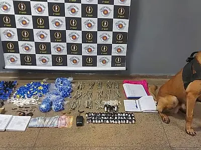 Homem é preso por tráfico de drogas em conjunto habitacional de São Vicente