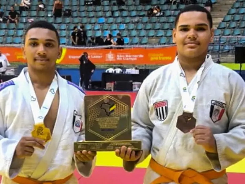Judoca do Time PG é campeão brasileiro Sub-15 da região V
