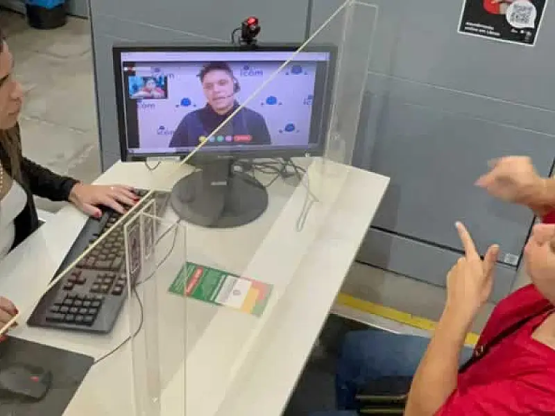 Central de Libras da SEDPcD já está disponível na Defensoria Pública para atendimentos acessíveis