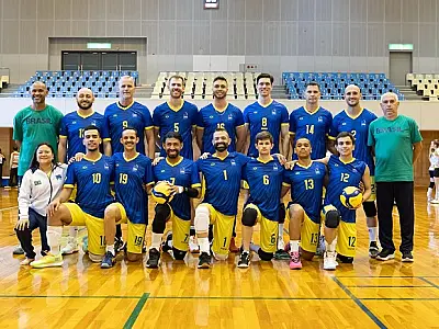 Praia-grandense, técnico da seleção brasileira de vôlei de surdos disputa Surdolimpíadas