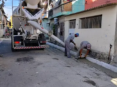 Caminho São José, em Santos, começa a receber melhorias na infraestrutura