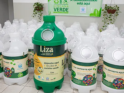 Gincana Verde: escolas municipais ganham contentores para arrecadação de tampinhas