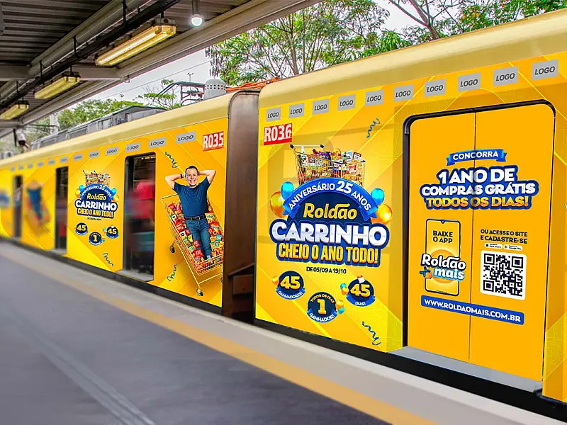 Roldão Atacadista celebra 25 anos e dá a clientes de São Paulo a chance de ganhar um ano de compras