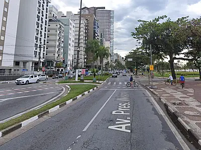 Prova pedestre altera trânsito em avenidas orla de Santos neste domingo