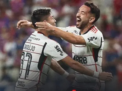 Flamengo bate Fortaleza e fica a 6 pontos da liderança do Brasileirão