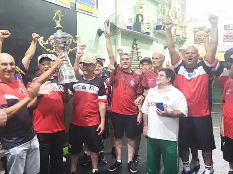 Praia Grande/SP é vice-campeã metropolitana da Federação Paulista de Bocha