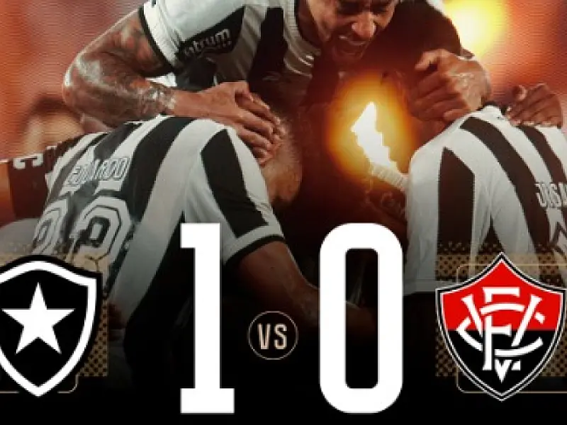 Botafogo supera Vitória para abrir vantagem na Copa do Brasil