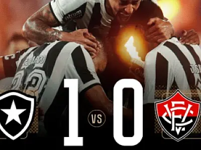 Botafogo supera Vitória para abrir vantagem na Copa do Brasil