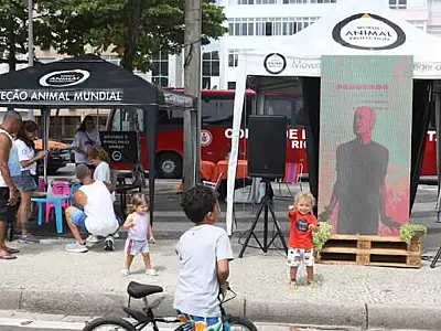 Proteção Animal Mundial leva Gira de Verão para a cidade de Santos