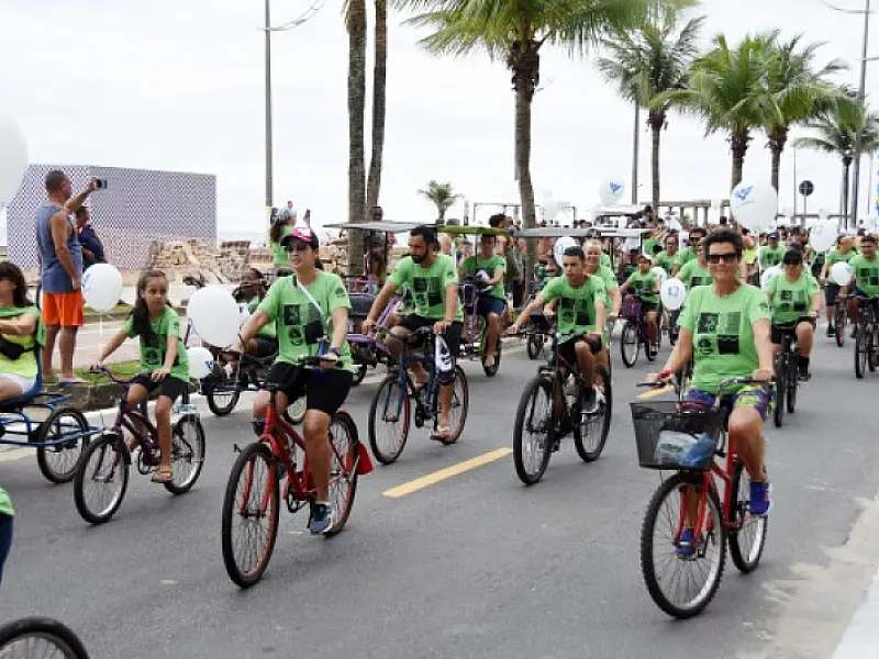Inscrições para a 7ª edição do Passeio Ciclístico da Praia Grande seguem abertas