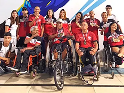 Natação do Time PG termina entre os melhores nos Jogos Paralímpicos do Estado