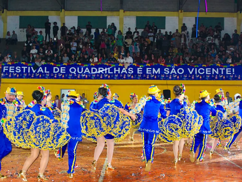 14º Festival de Quadrilhas Juninas de São Vicente começa nesta sexta-feira (26)