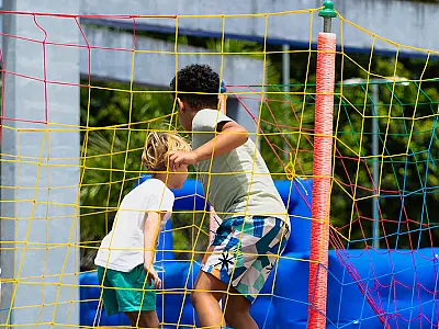 Projeto Ruas e Praças de Lazer garante domingo de esporte e brincadeiras em Bertioga