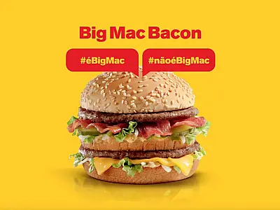 McDonald's relança Big Mac em versões com fatias de bacon e dobro de carne