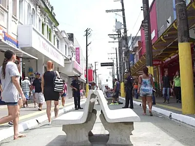 São Vicente vai realizar novo projeto para Boulevard do Centro da cidade