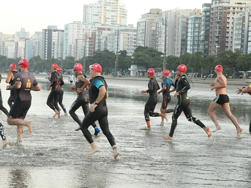 Prefeitura de Santos abre 70 vagas gratuitas para a 33ª edição do Troféu Brasil de Triathlon