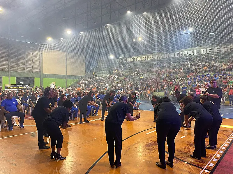 Cubatão abre oficialmente os jogos da Super Liga de Vôlei da Mellhor Idade