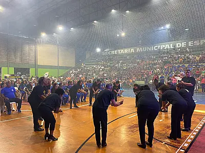 Cubatão abre oficialmente os jogos da Super Liga de Vôlei da Mellhor Idade