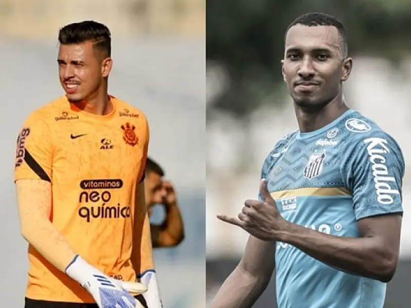 Corinthians e Santos estudam troca de goleiro por atacante