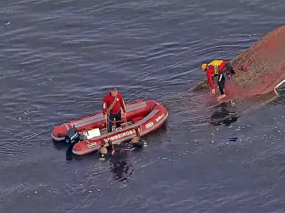 Mortos em naufrágio na baía de Guanabara chegam a 5 no RJ