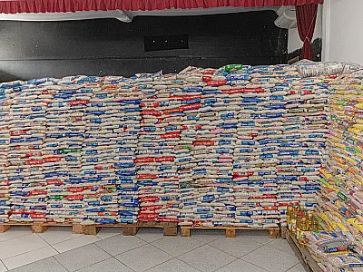 Fundo Social de Solidariedade arrecada mais de 12 toneladas de alimento