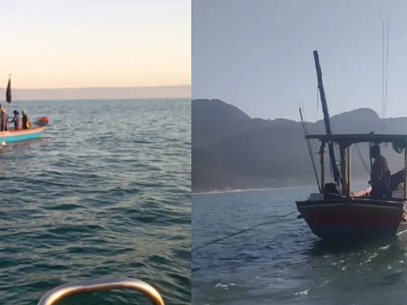 Polícia Militar Ambiental Marítima flagra pesca irregular em Peruíbe