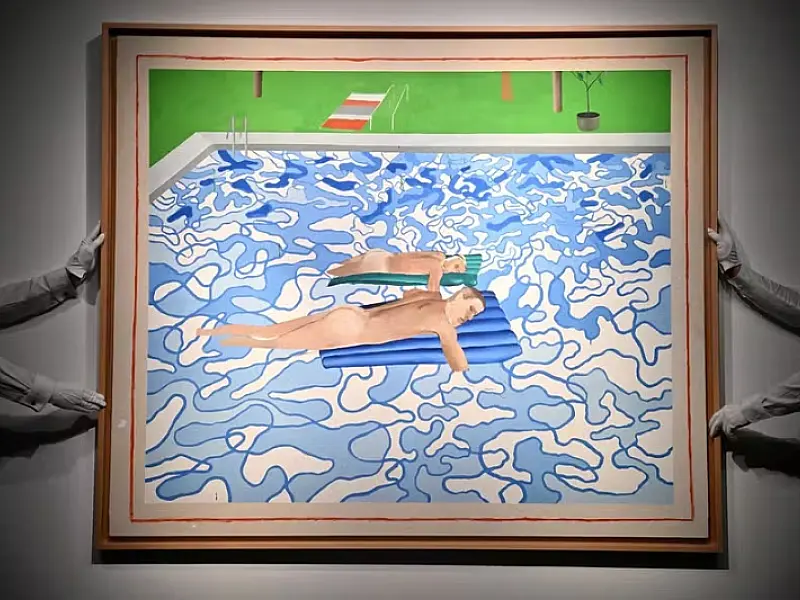 Obra de David Hockney vai a leilão por R$ 100 milhões depois de 40 anos sem ser vista pelo público
