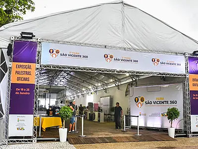 2° Feira São Vicente 360 reúne empreendedores locais e conecta negócios à Encenação 2026