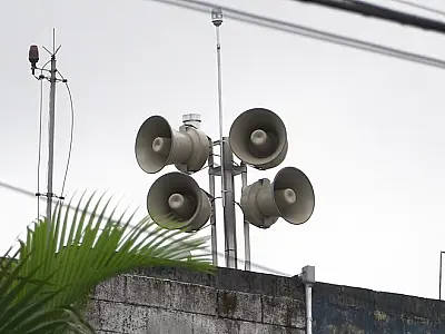 Defesa Civil faz teste de acústica das sirenes para alerta de temporais nesta sexta