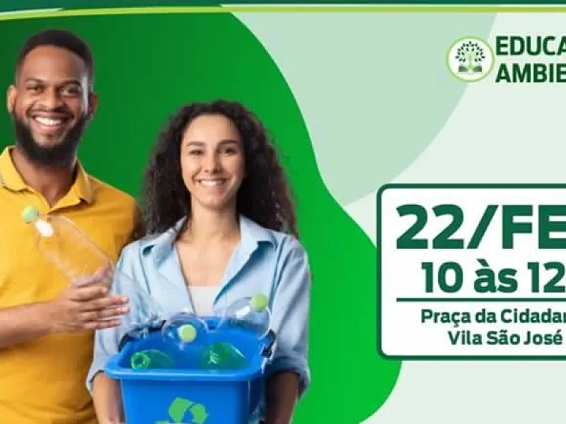 Cubatão tem projeto ambiental que troca materiais recicláveis por alimentos
