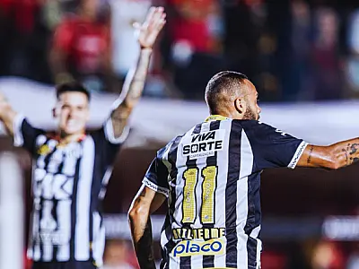 Com gol de Guilherme, Santos FC vence o Vitória no Barradão