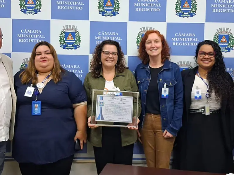 Sebrae-SP recebe Moção de Aplauso da Câmara de Registro